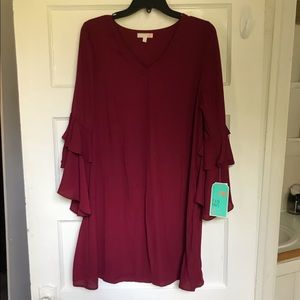 Maroon Dress